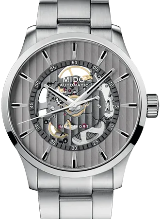Multifort Skeleton Vertigo Rhodium Ref. M038.436.11.031.00