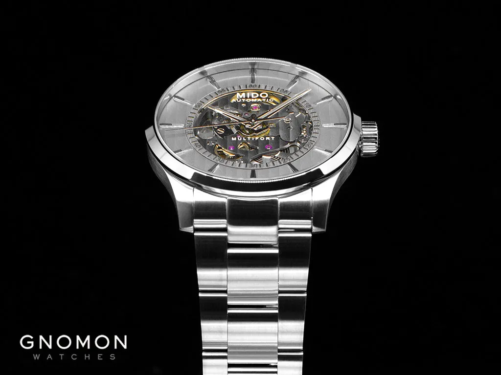 Multifort Skeleton Vertigo Rhodium Ref. M038.436.11.031.00