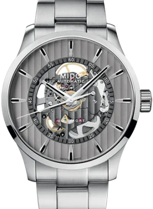 Multifort Skeleton Vertigo Rhodium Ref. M038.436.11.031.00