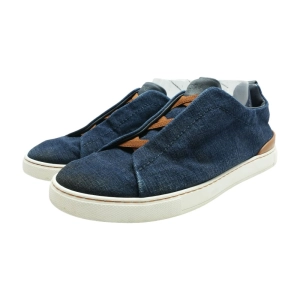 Navy Slip On Shoes