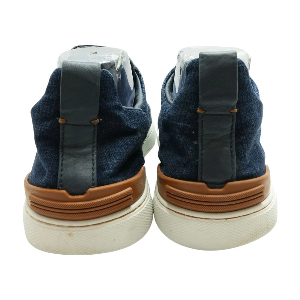 Navy Slip On Shoes