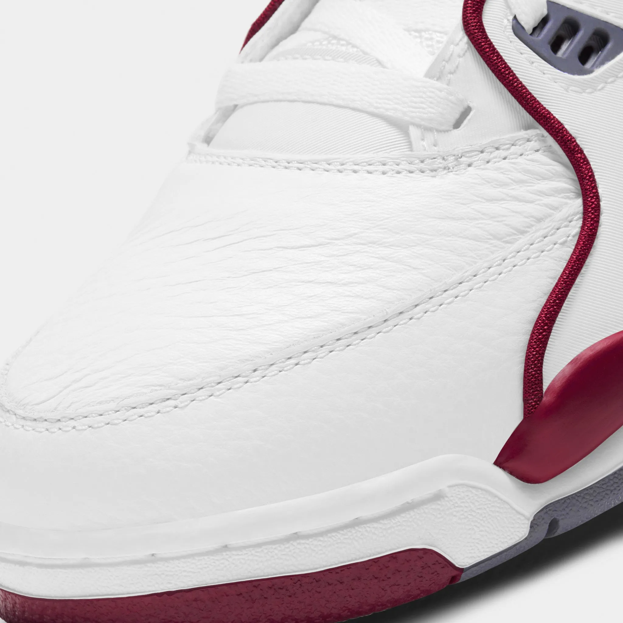 Nike Air Flight 89 White / Team Red - Smoke Grey