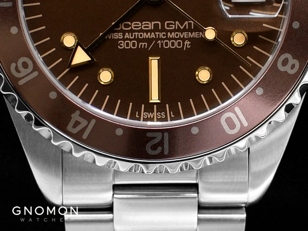 Ocean 39 GMT Concorde Steel - Gnomon Exclusive