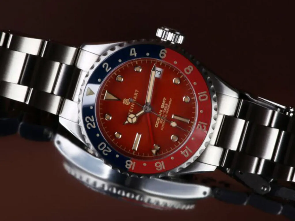 Ocean 39 Vintage GMT Premium Red Ceramic