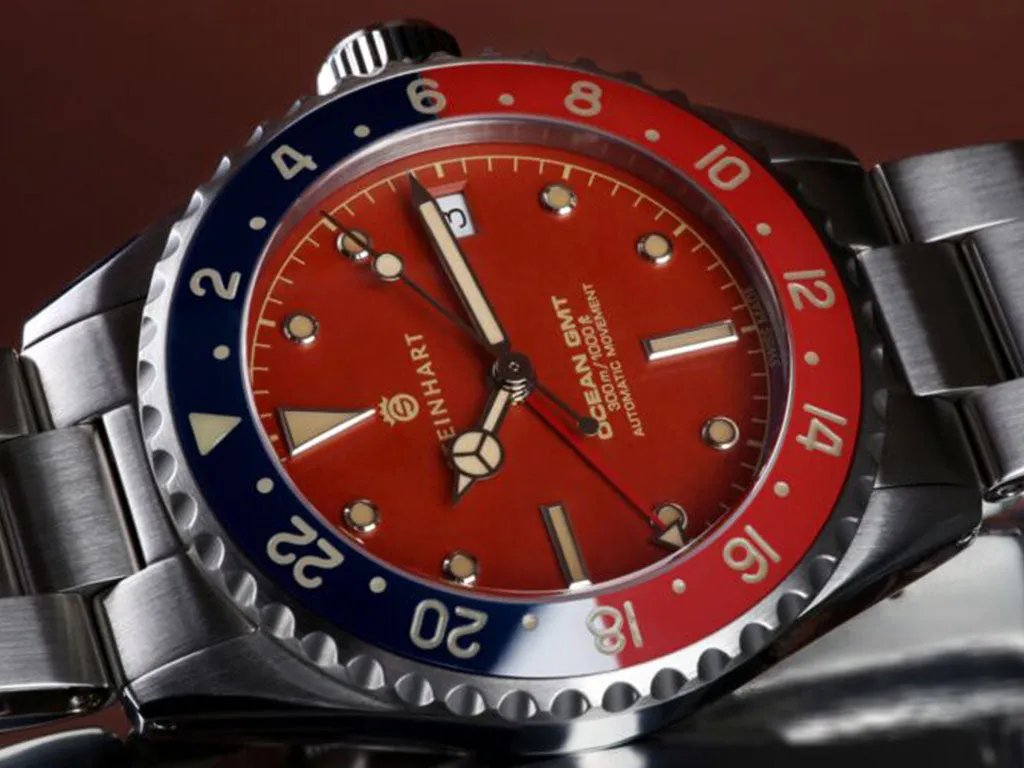 Ocean 39 Vintage GMT Premium Red Ceramic