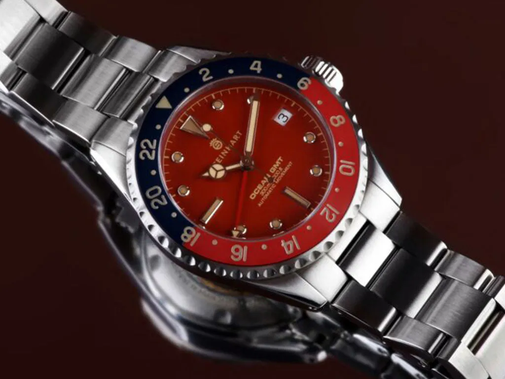 Ocean 39 Vintage GMT Premium Red Ceramic