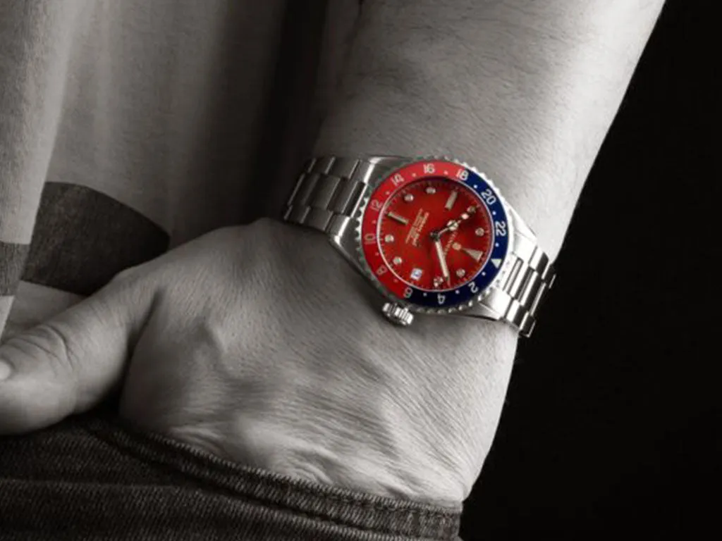Ocean 39 Vintage GMT Premium Red Ceramic