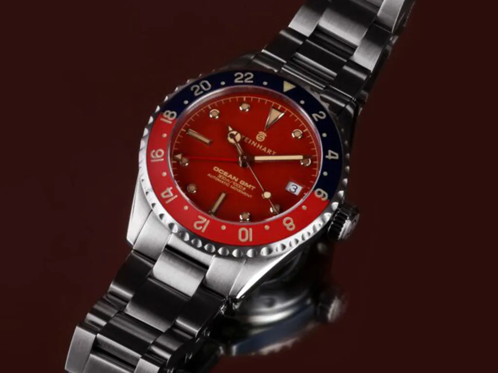 Ocean 39 Vintage GMT Premium Red Ceramic