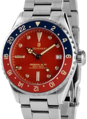 Ocean 39 Vintage GMT Premium Red Ceramic