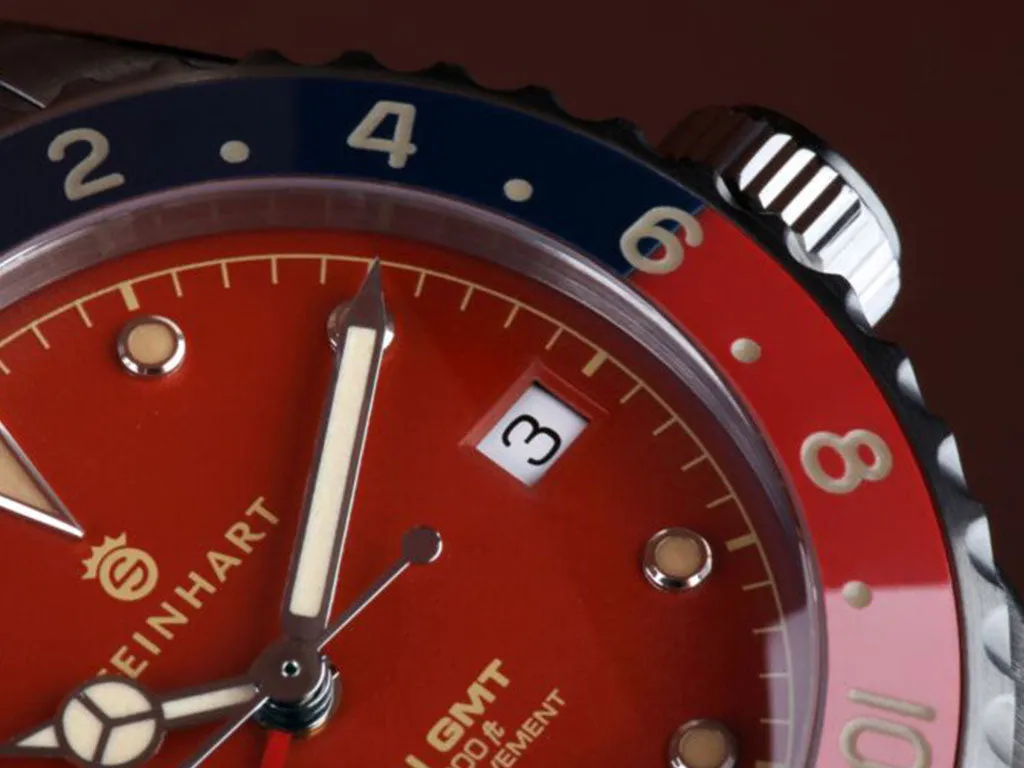 Ocean 39 Vintage GMT Premium Red Ceramic