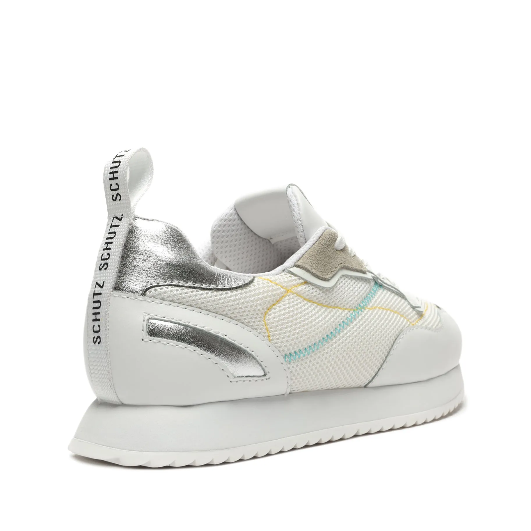 Penny Mixed Media Sneaker