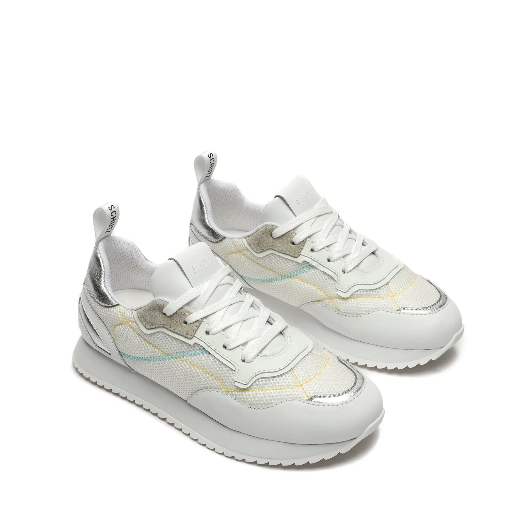 Penny Mixed Media Sneaker