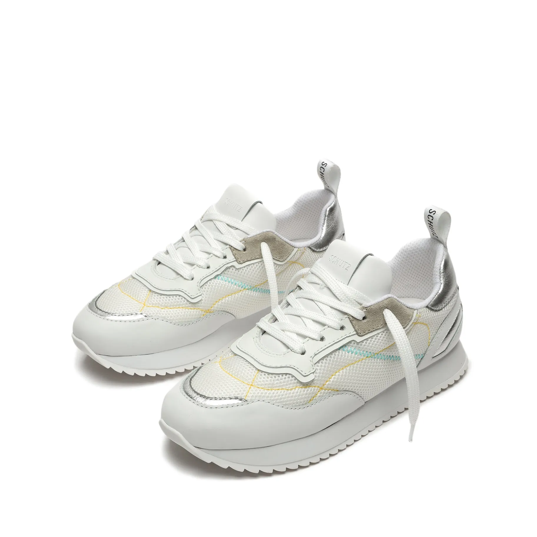 Penny Mixed Media Sneaker