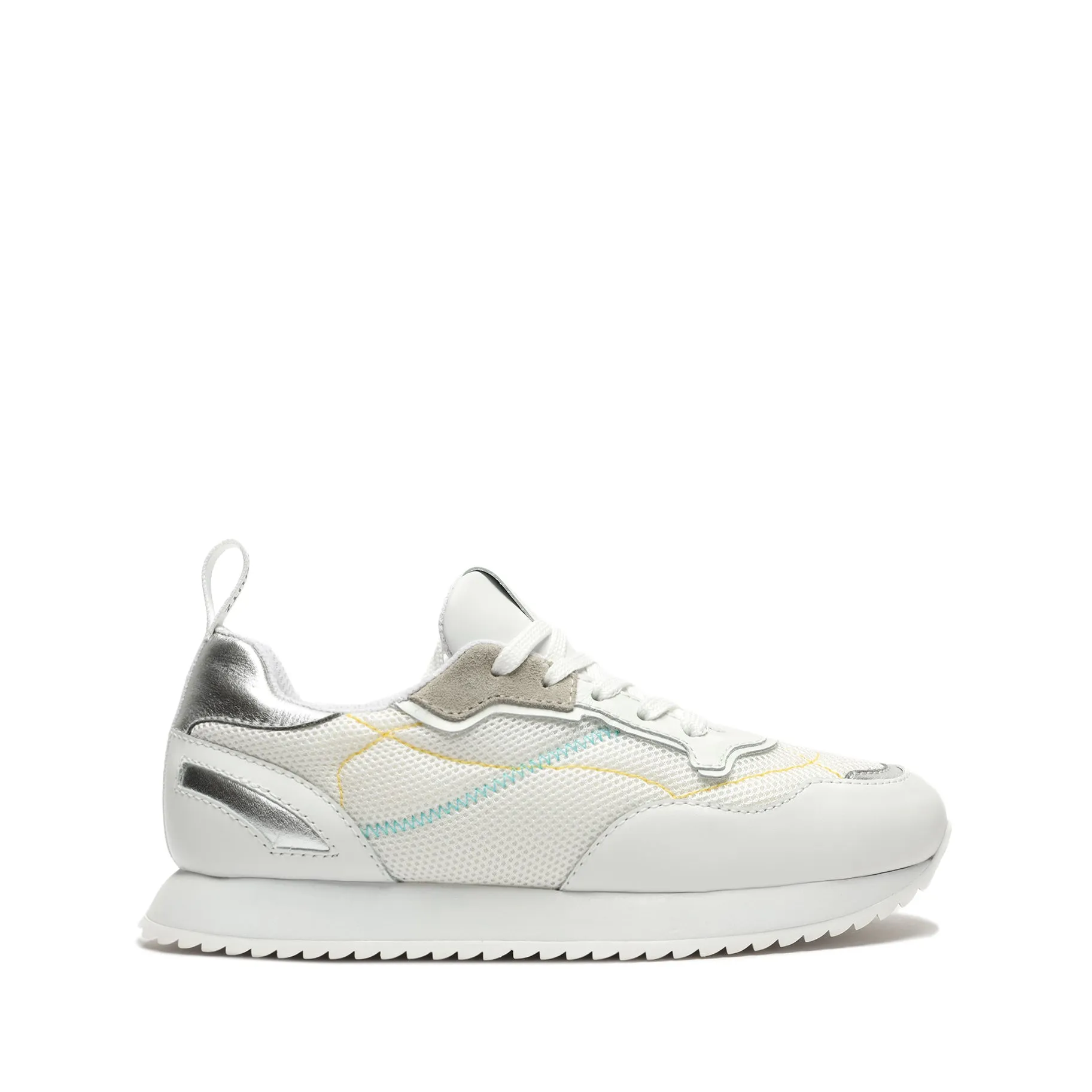 Penny Mixed Media Sneaker