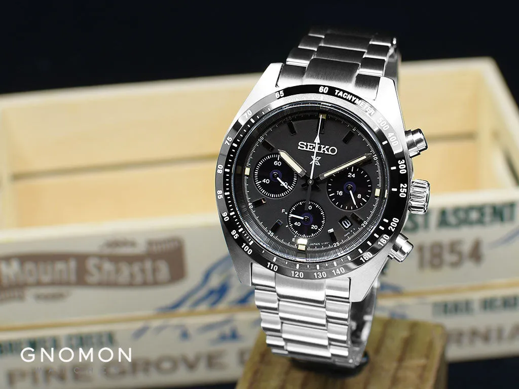 Prospex Speedtimer Chronograph Black Ref. SBDL091