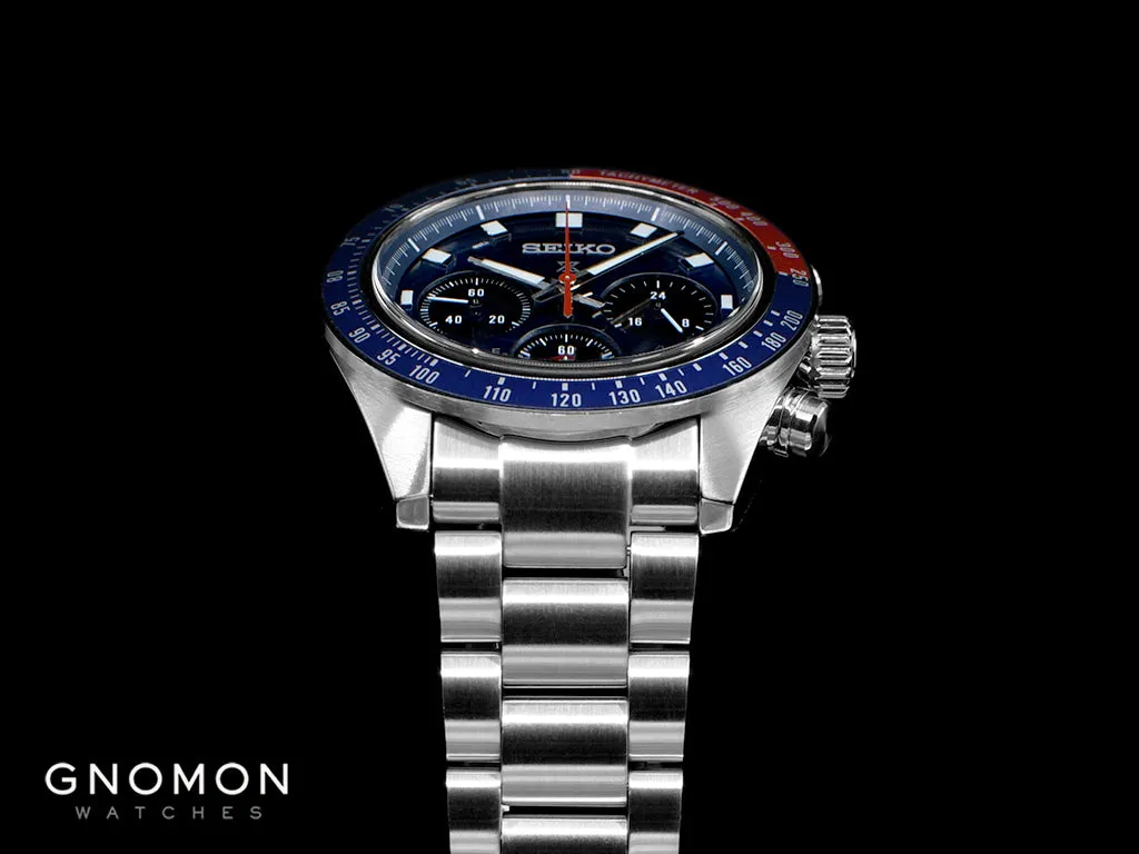 Prospex Speedtimer Chronograph Sunburst Blue Ref. SBDL097