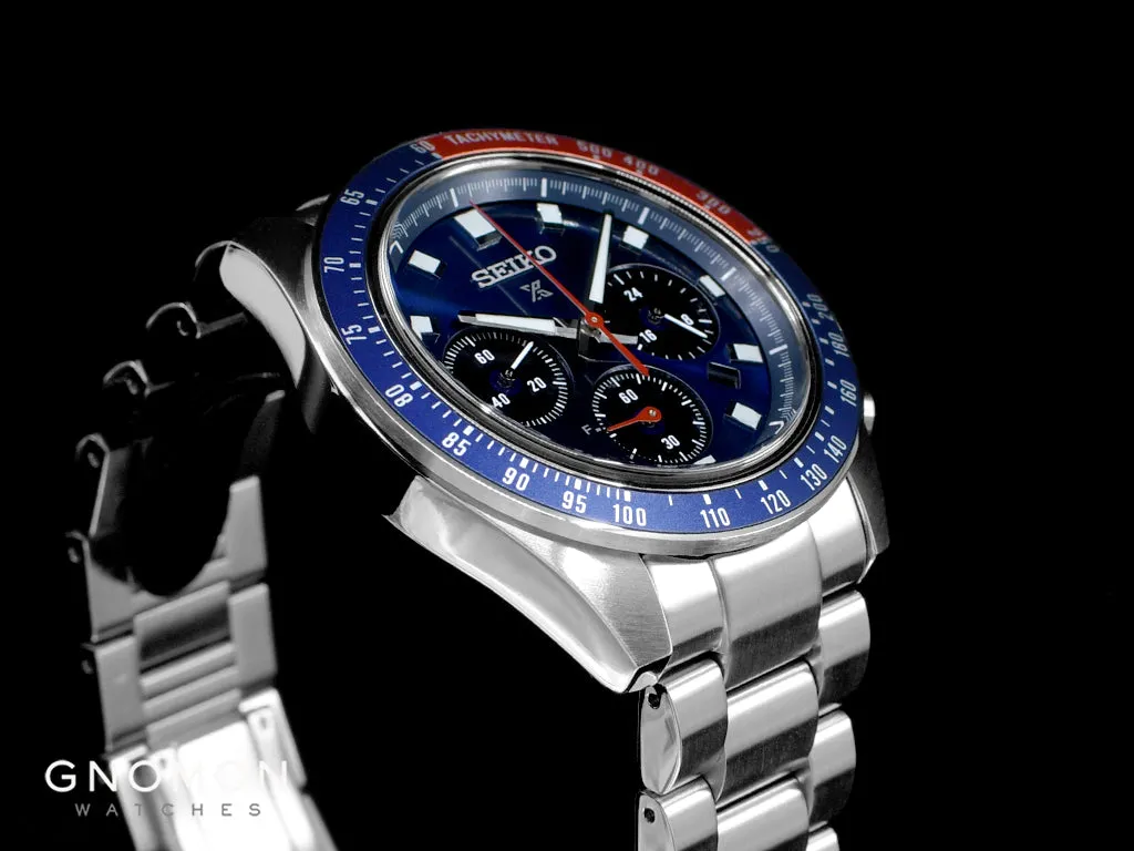 Prospex Speedtimer Chronograph Sunburst Blue Ref. SBDL097