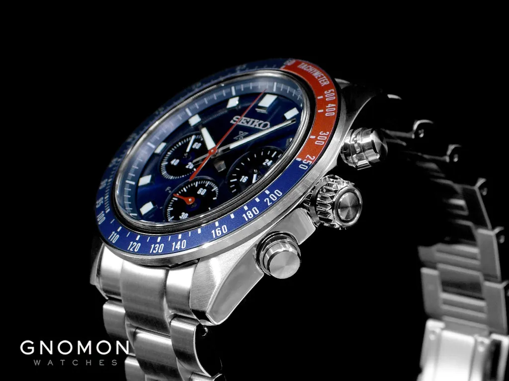 Prospex Speedtimer Chronograph Sunburst Blue Ref. SBDL097