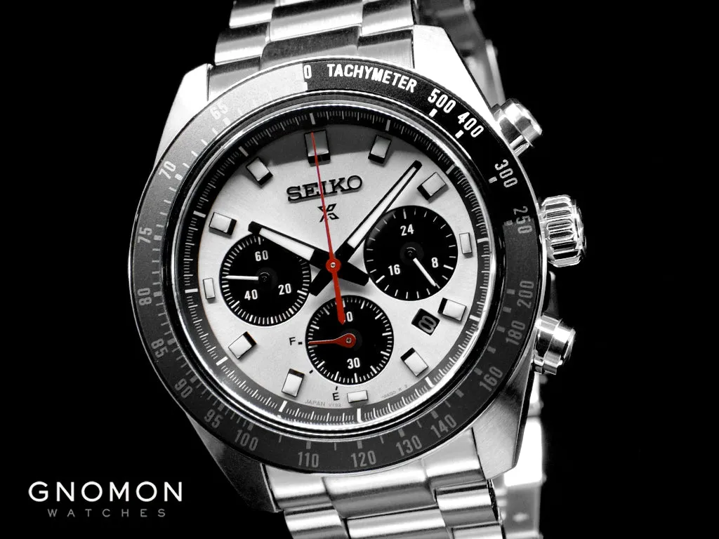 Prospex Speedtimer Chronograph White Ref. SBDL095