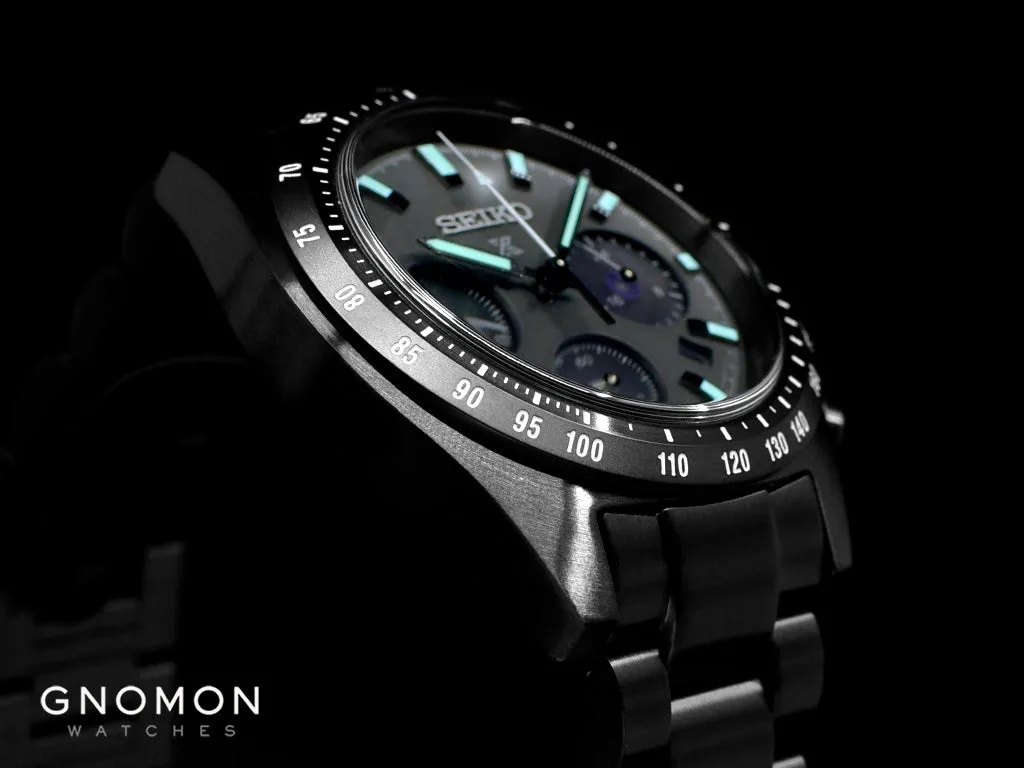 Prospex Speedtimer Solar Chronograph The Black Series Ref. SBDL103