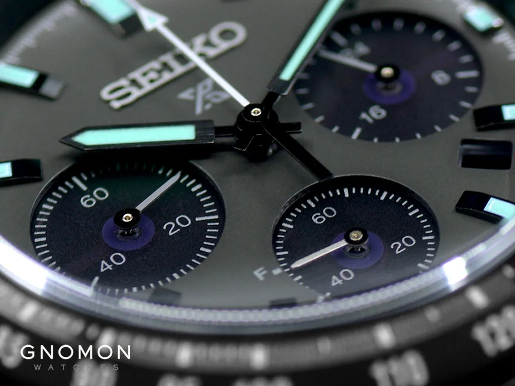 Prospex Speedtimer Solar Chronograph The Black Series Ref. SBDL103