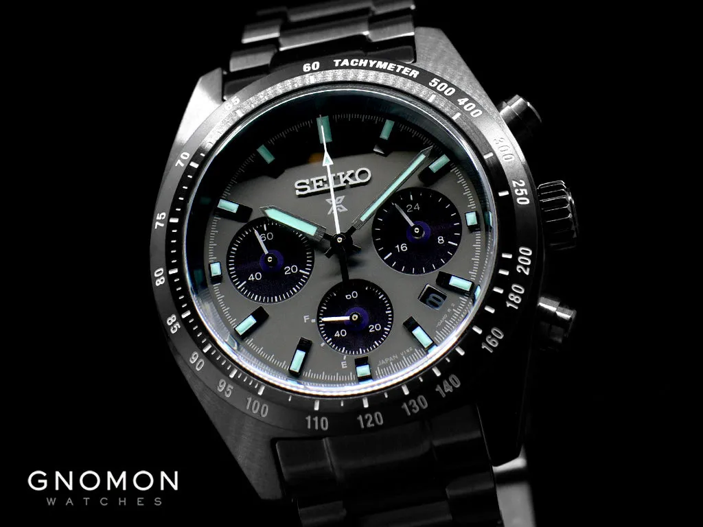 Prospex Speedtimer Solar Chronograph The Black Series Ref. SBDL103