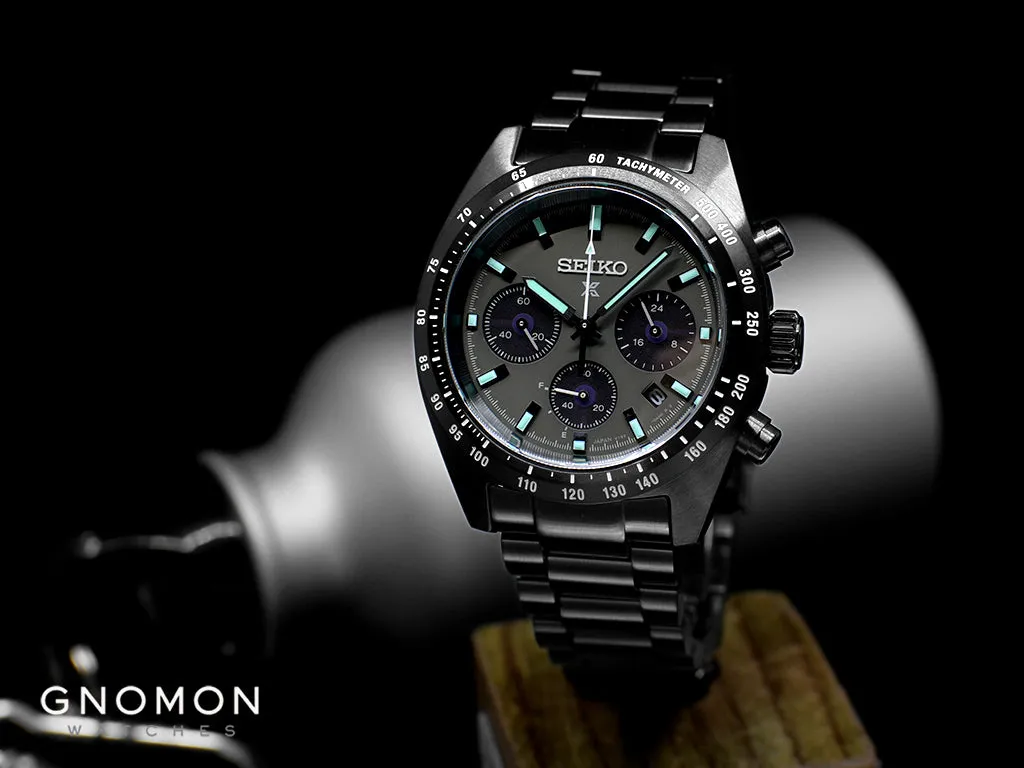 Prospex Speedtimer Solar Chronograph The Black Series Ref. SBDL103