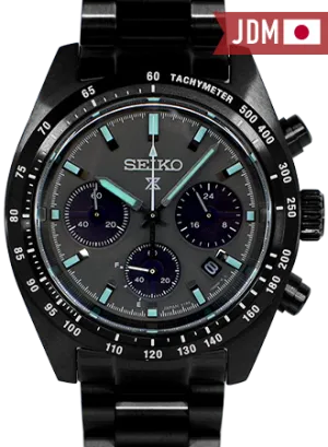Prospex Speedtimer Solar Chronograph The Black Series Ref. SBDL103