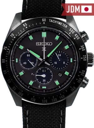 Prospex Speedtimer Solar Chronograph The Black Series Ref. SBDL105