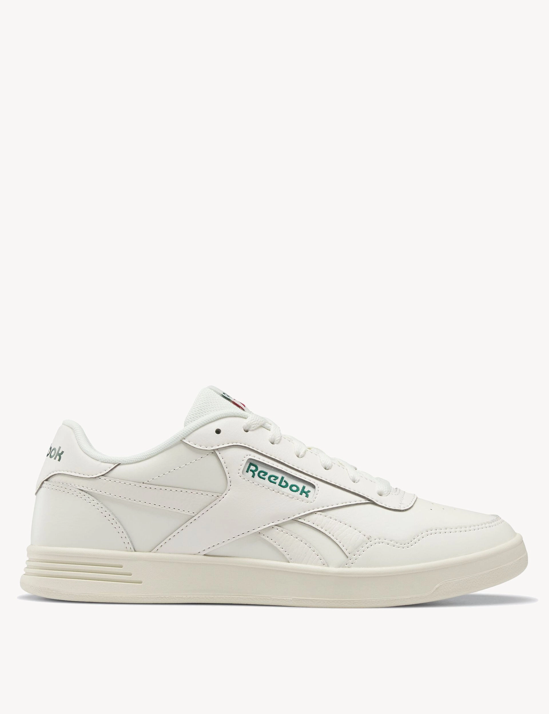 REEBOK COURT ADVANCE-CHALK/DRKGRN/FLASRD