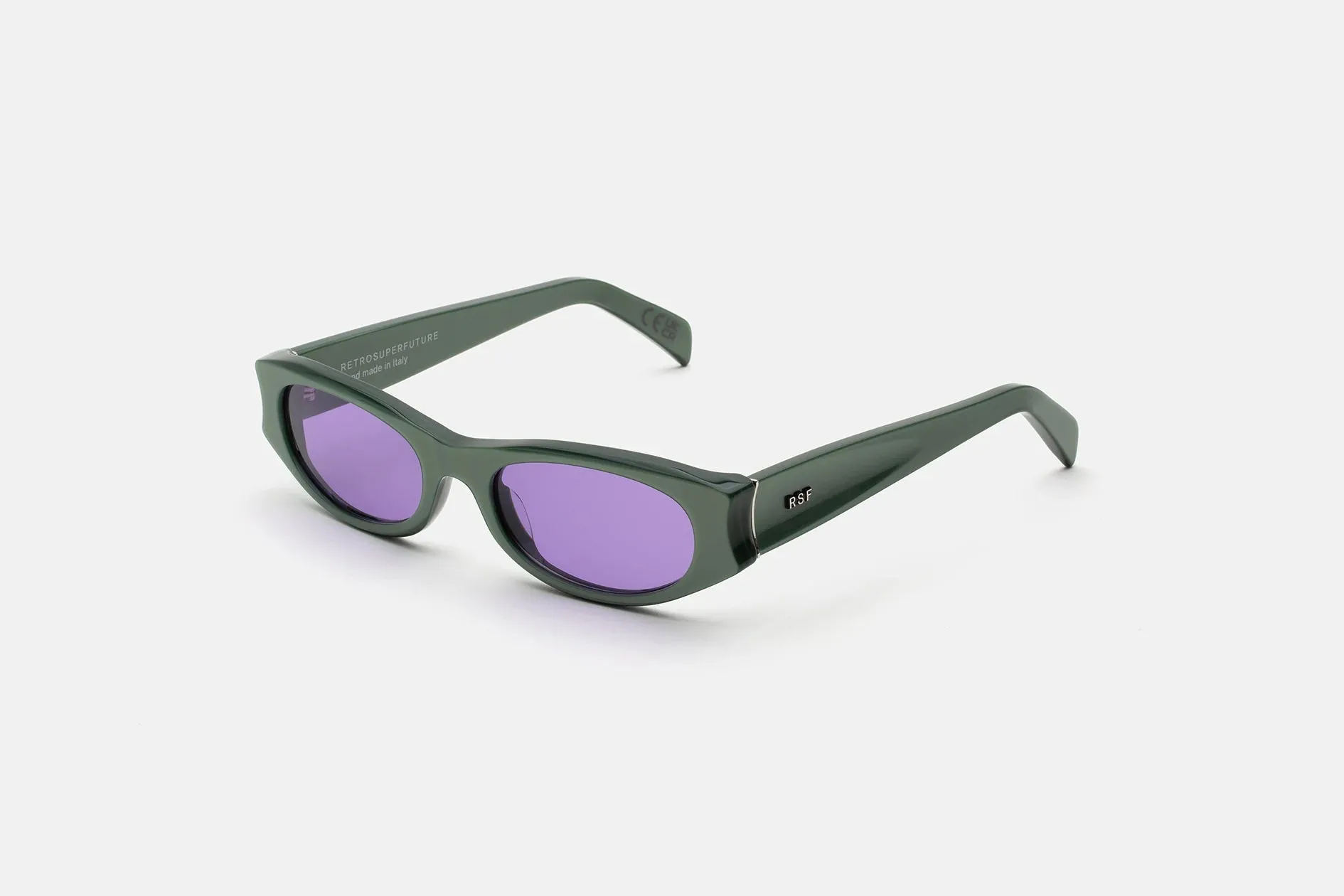 RETROSUPERFUTURE - Razzo Metallic Mint Sunglasses