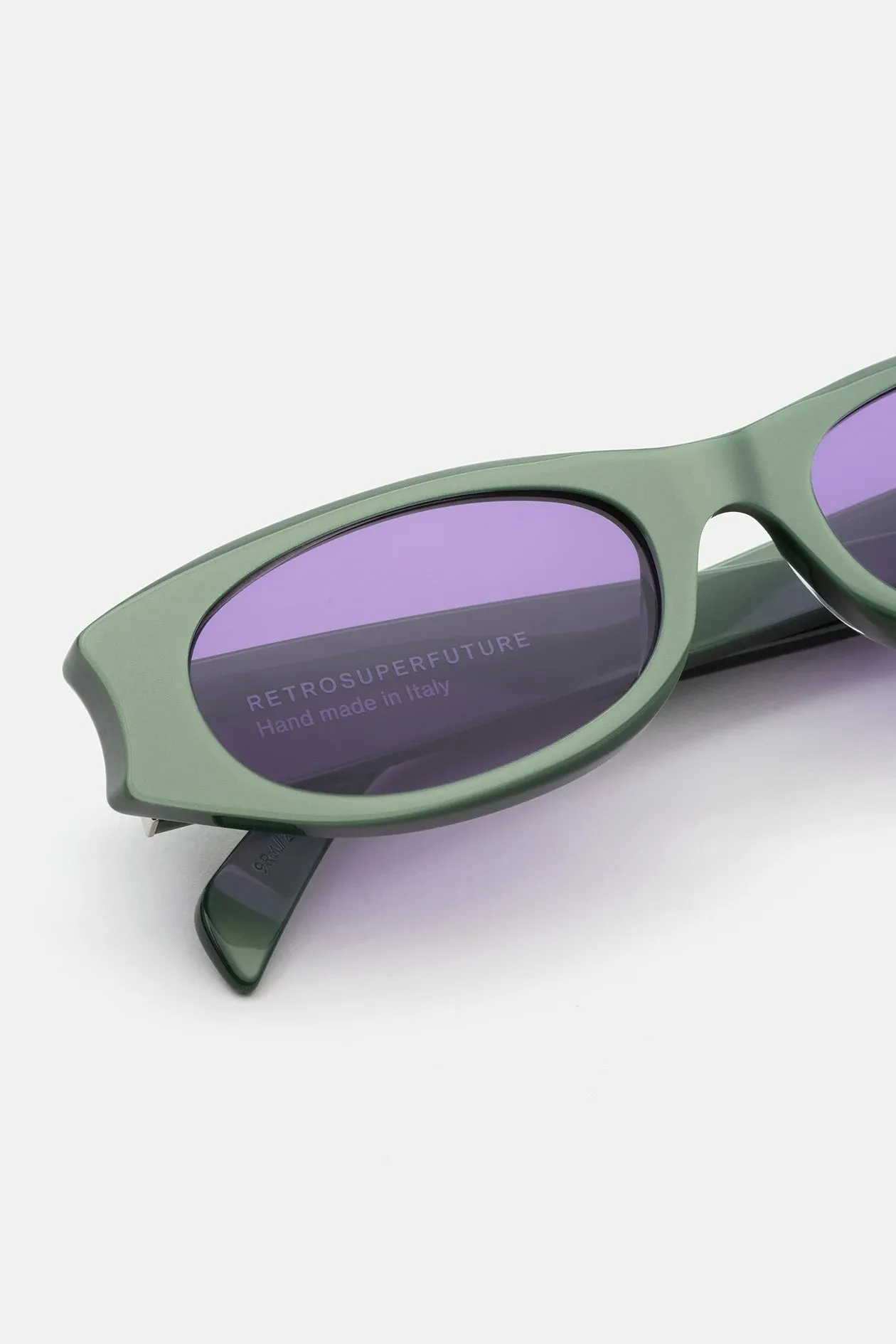 RETROSUPERFUTURE - Razzo Metallic Mint Sunglasses