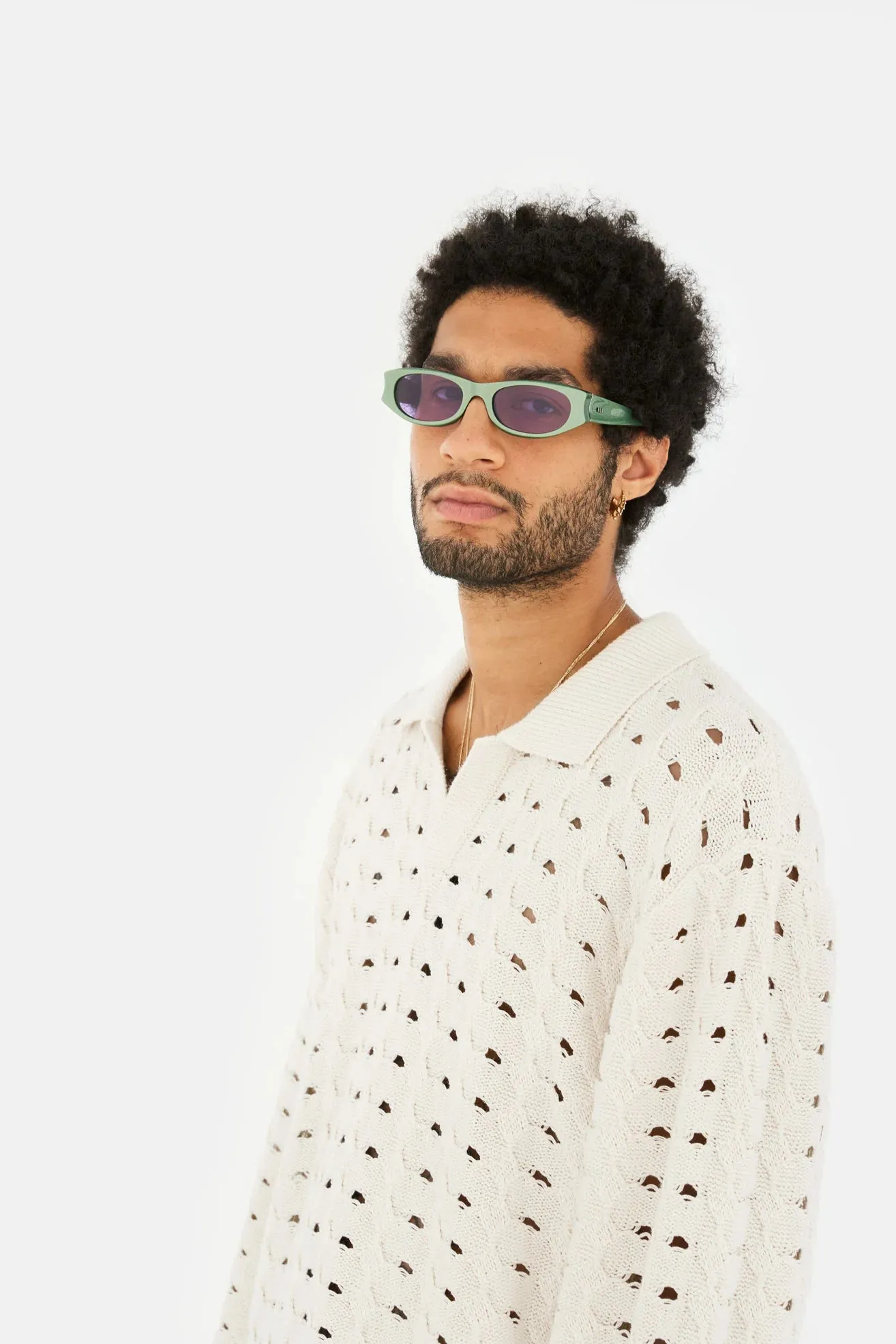 RETROSUPERFUTURE - Razzo Metallic Mint Sunglasses