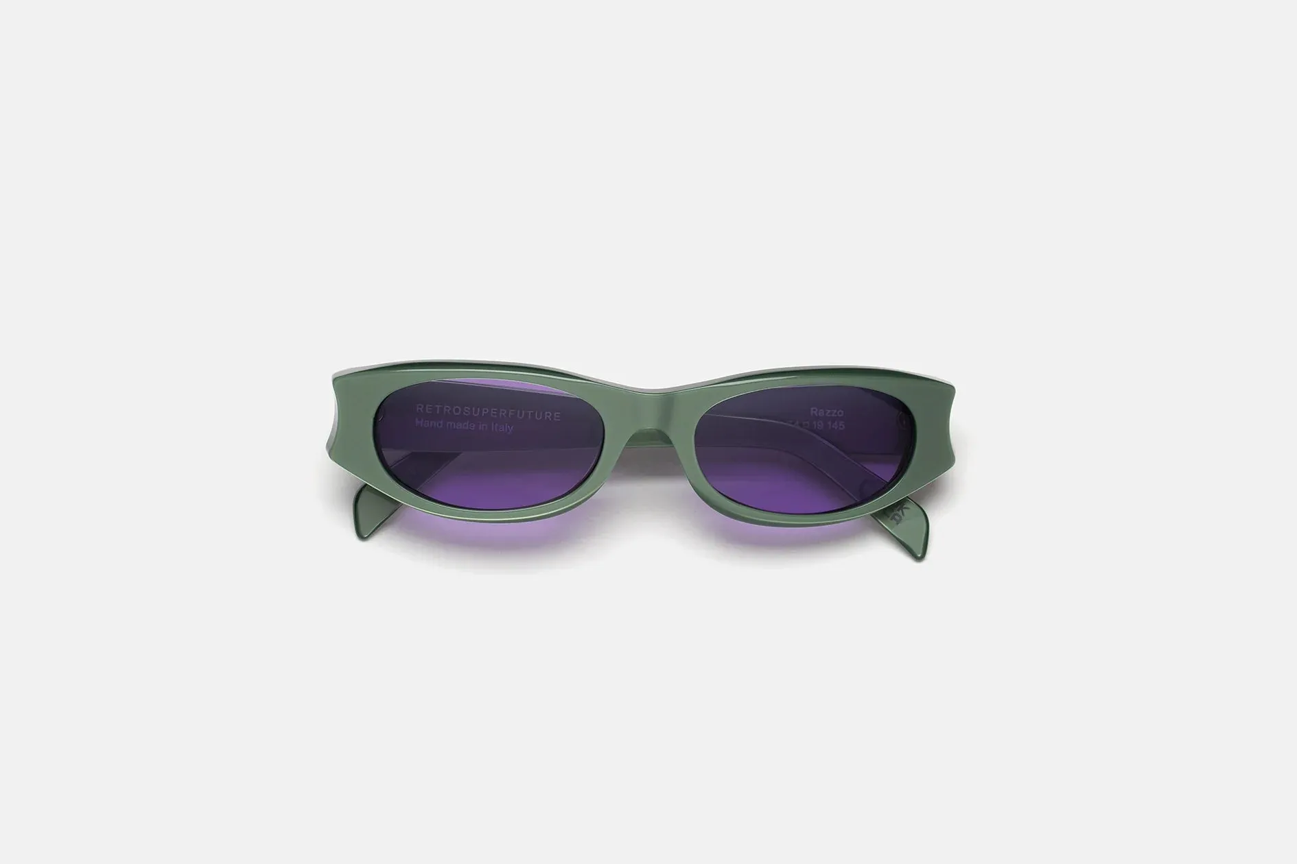 RETROSUPERFUTURE - Razzo Metallic Mint Sunglasses