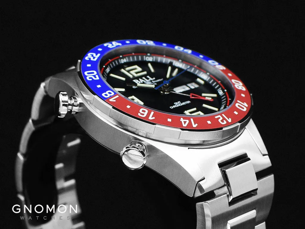 Roadmaster Marine GMT Blue/Red Ceramic - Ltd Ed 1000pcs Ref. DG3030B-S4C-BK