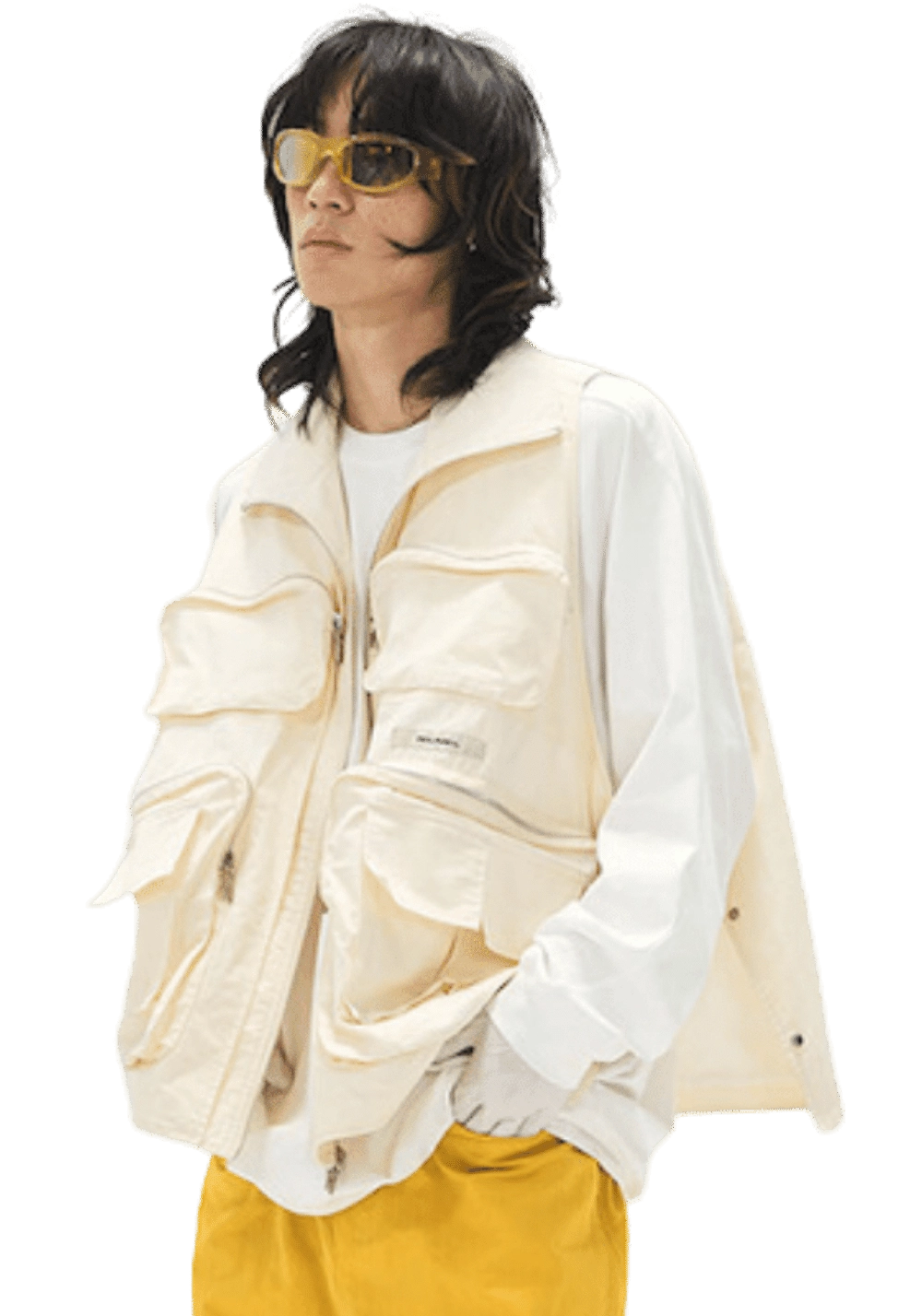Sculpted Deconstructed Vest