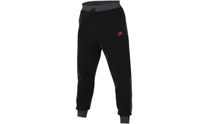 Sportswear Tech Fleece Men's Joggers Mens Style "Black/Dark Smoke Grey/Light Crimson"