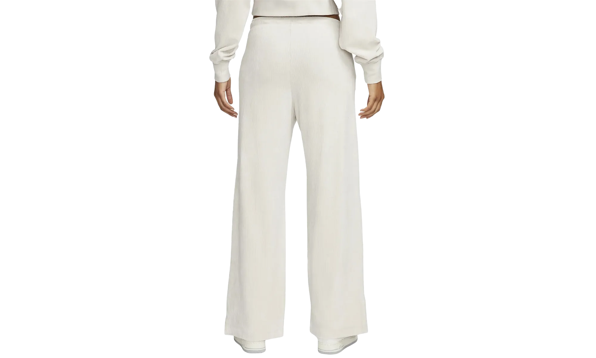 Sportswear Women's Velour Wide-leg Pants "Light Orewood Brown/Light Orewood Brown"