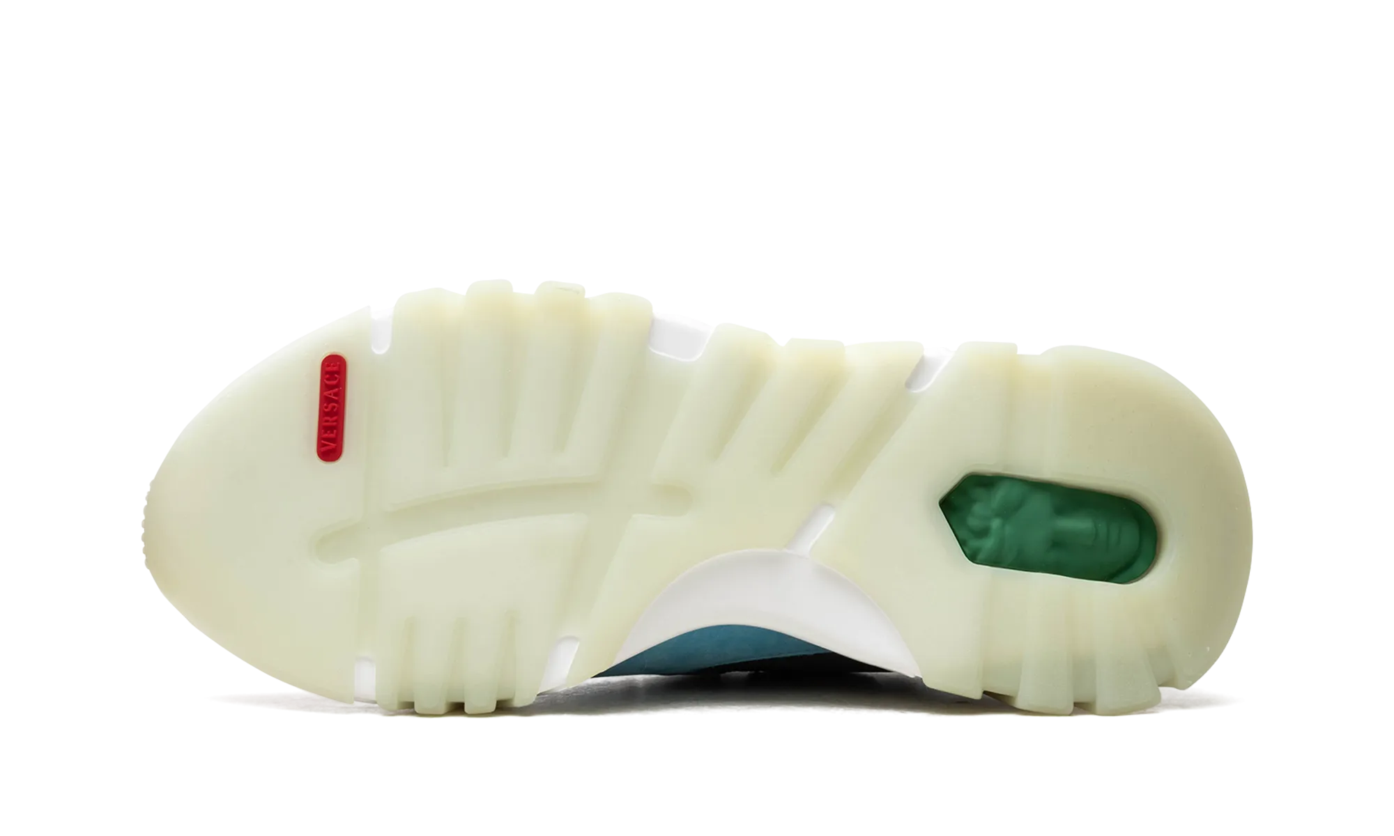 Squalo Knit Trainer "LIGHT BLUE / RED"