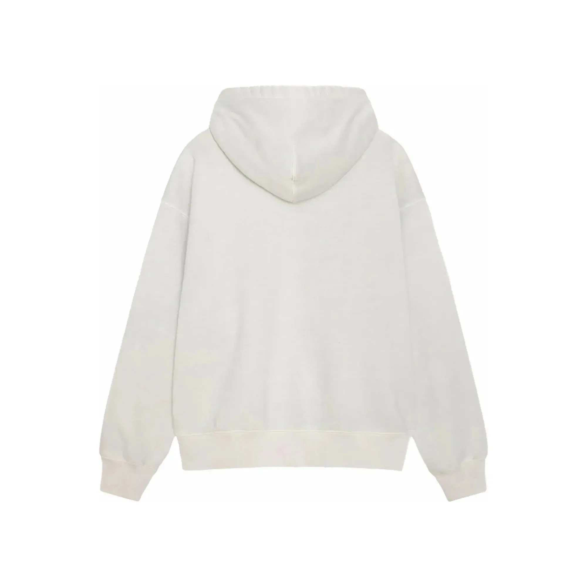 Stüssy x Nike Pigment Dyed Fleece Zip Hoodie Light Bone