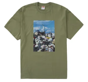 Supreme American Trash Tee "Light Olive"