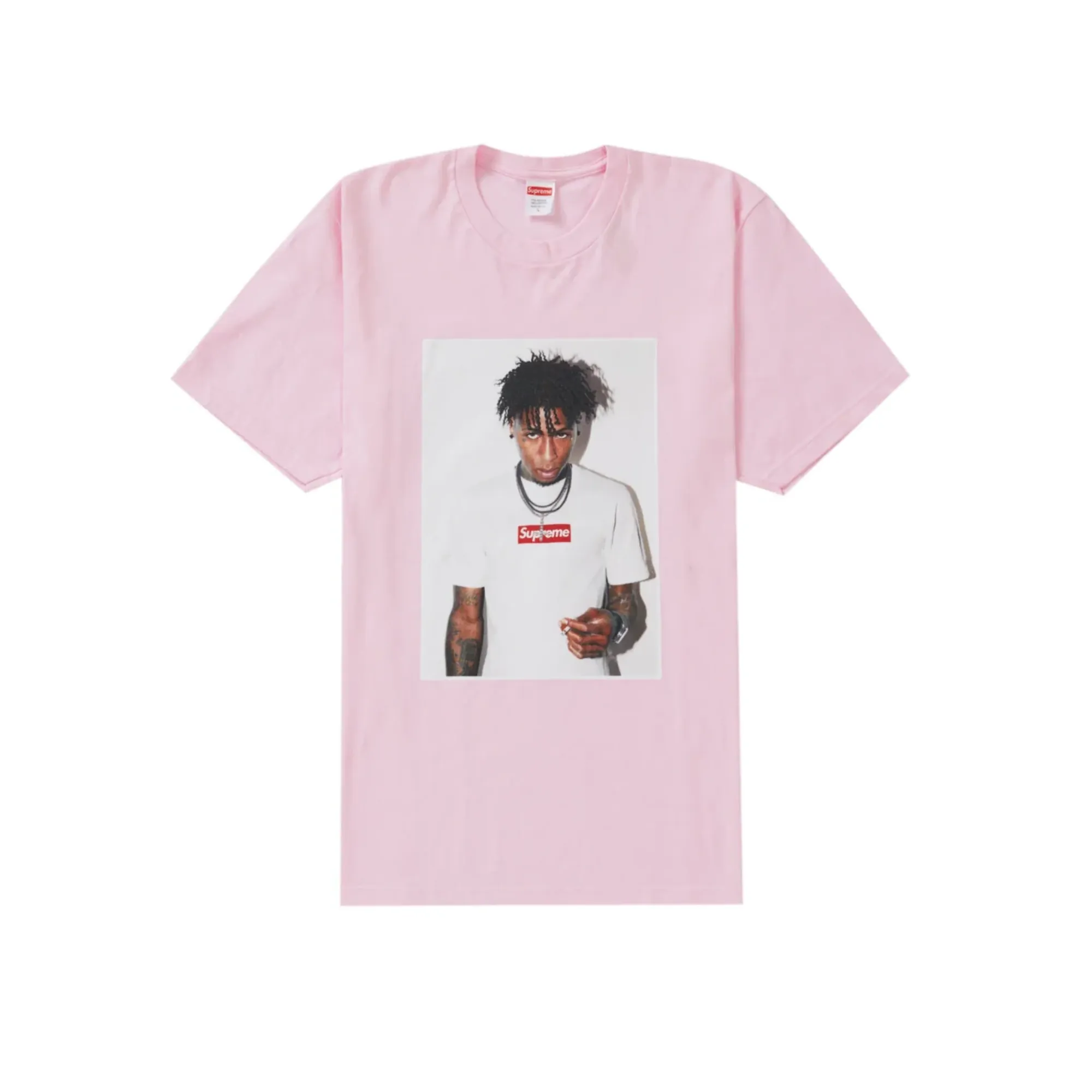 Supreme NBA Youngboy T-shirt Light Pink
