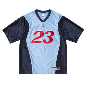 Supreme x Jordan Warm up Jersey Light Blue