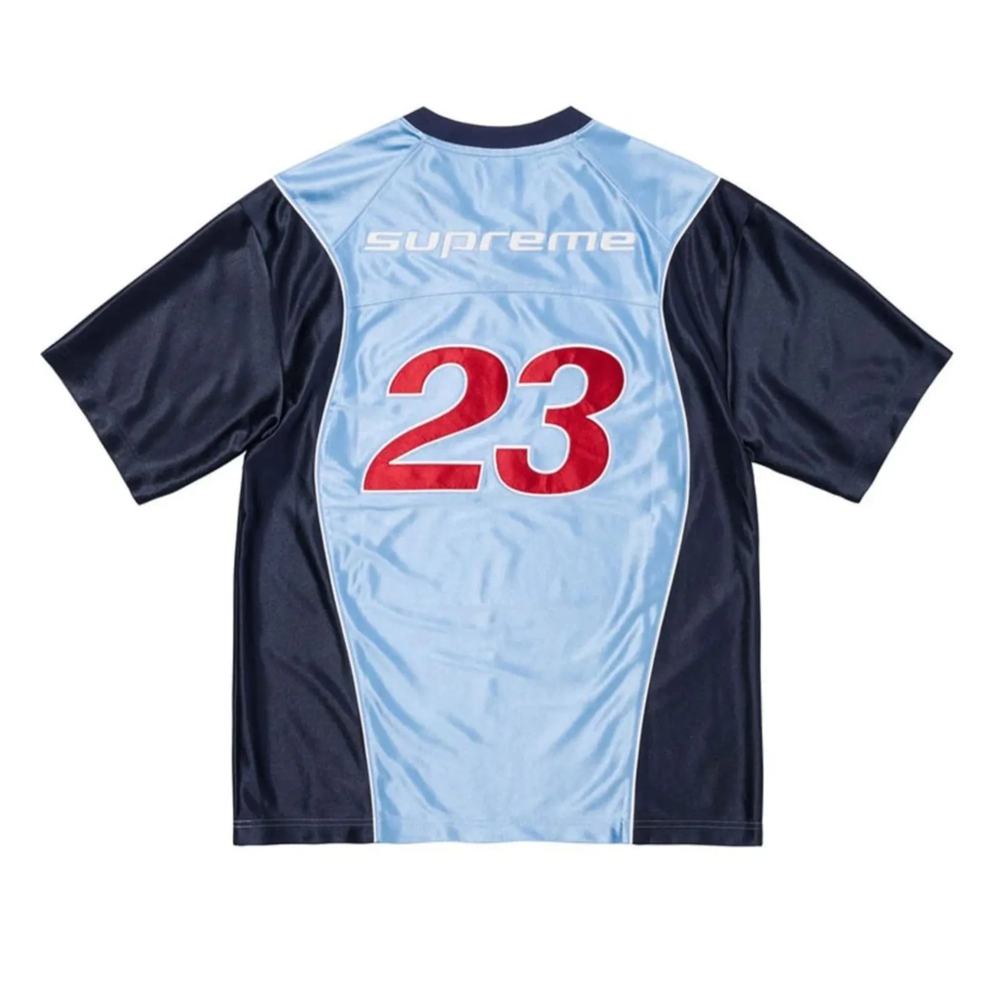 Supreme x Jordan Warm up Jersey Light Blue