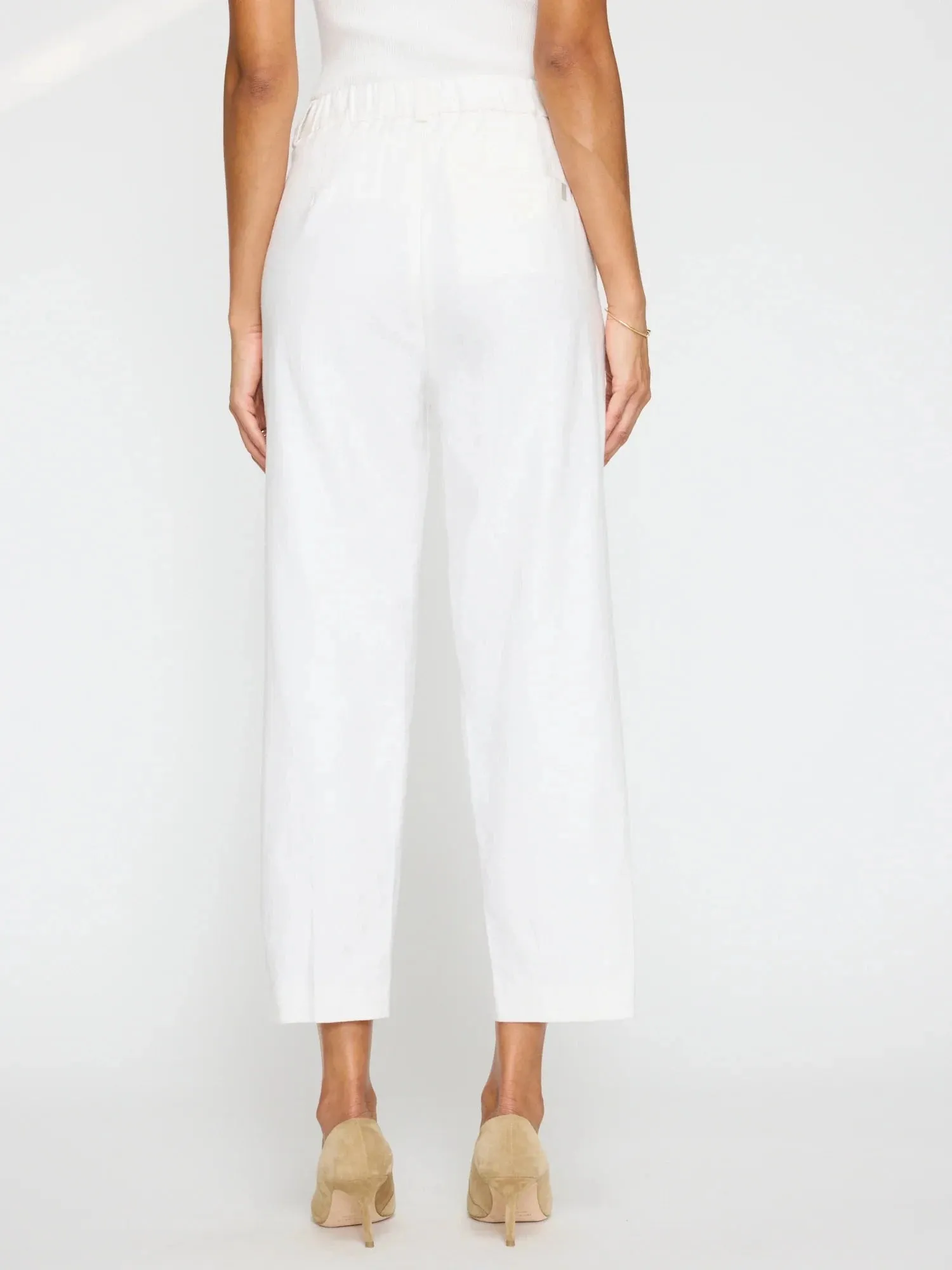 Talia Pant Salt White