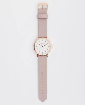 The Original: Polished Rose Gold / Blush Leather