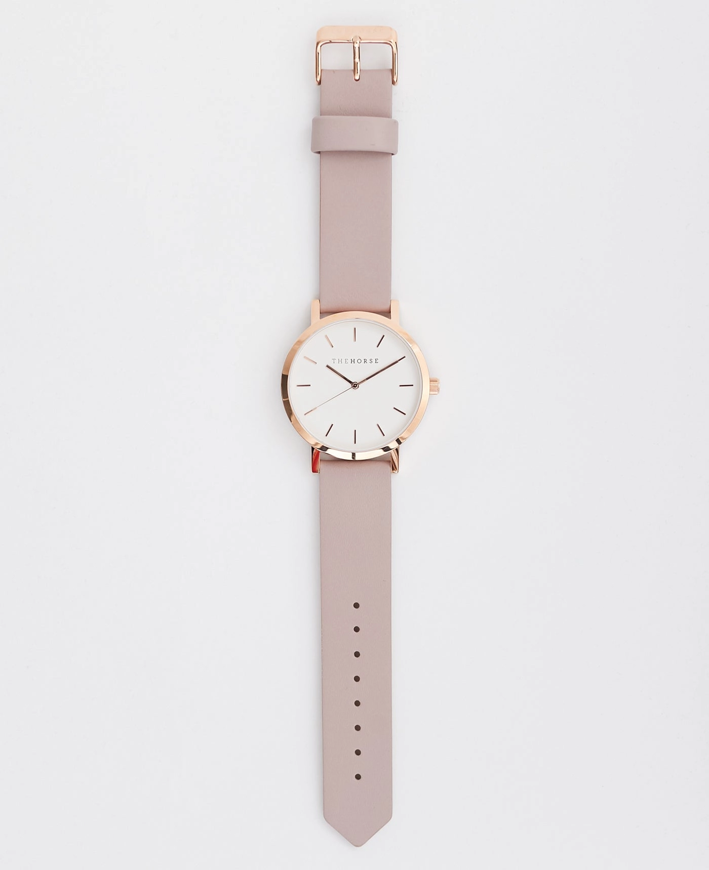 The Original: Polished Rose Gold / Blush Leather