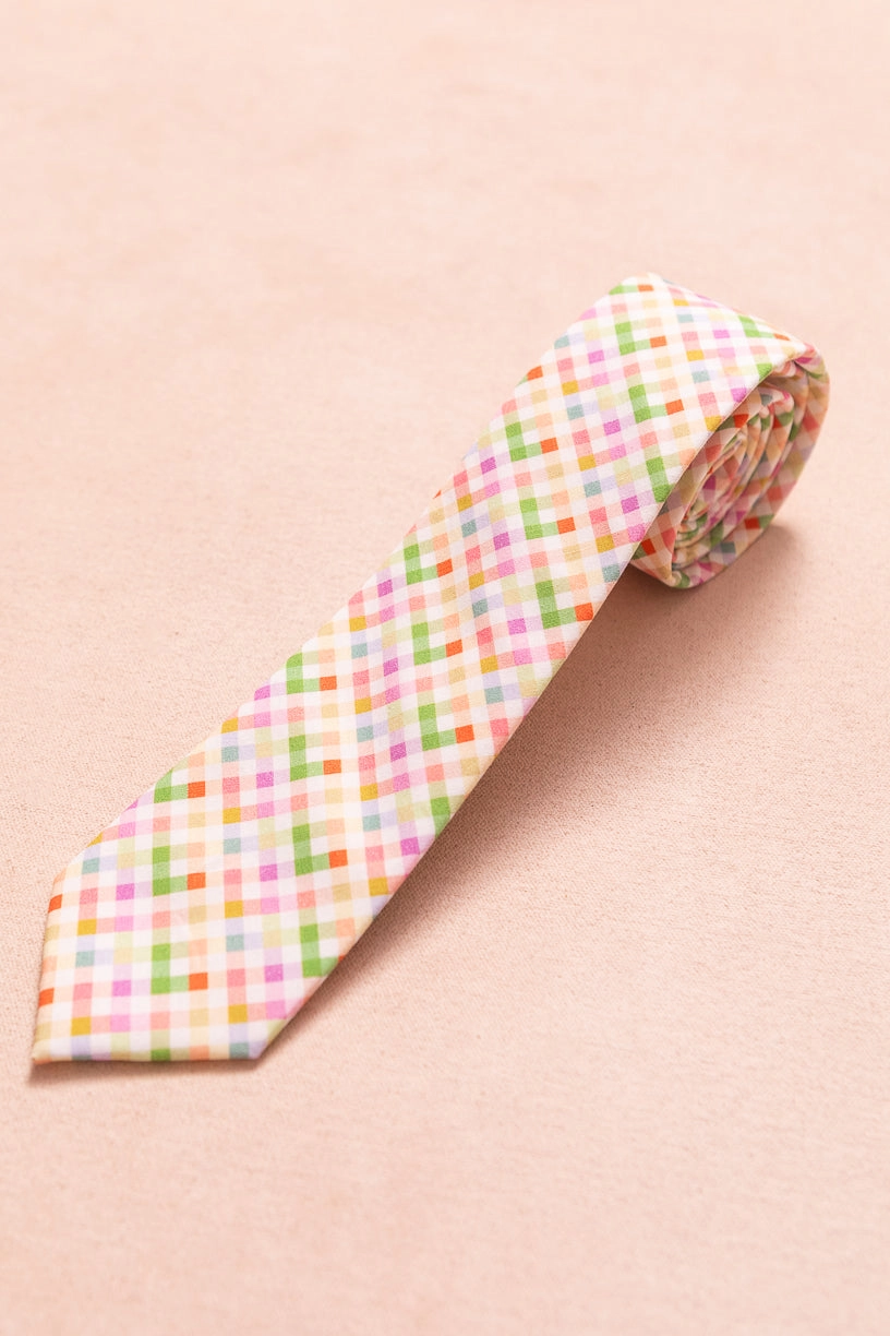 Ties in Boxwood Blossoms Print - FINAL SALE