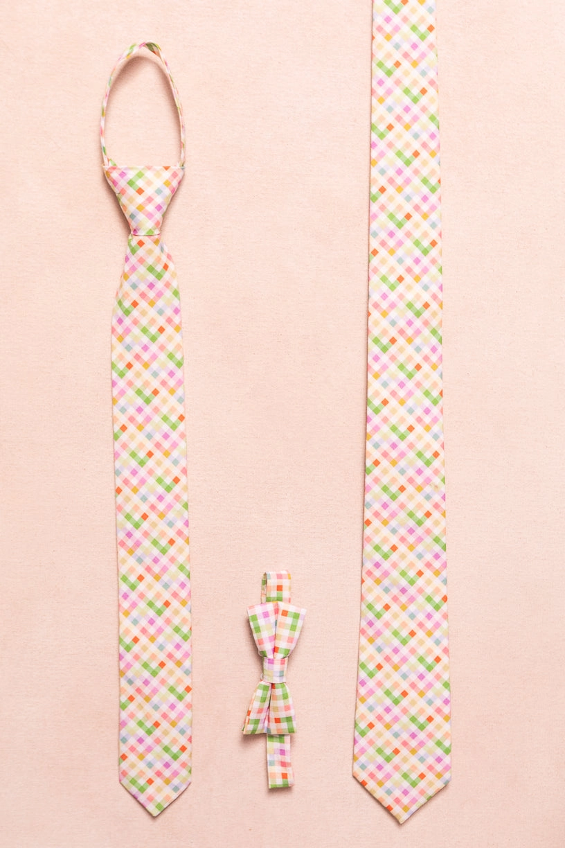 Ties in Boxwood Blossoms Print - FINAL SALE