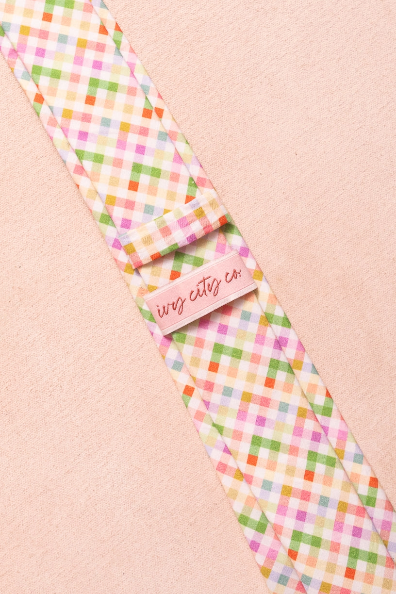 Ties in Boxwood Blossoms Print - FINAL SALE